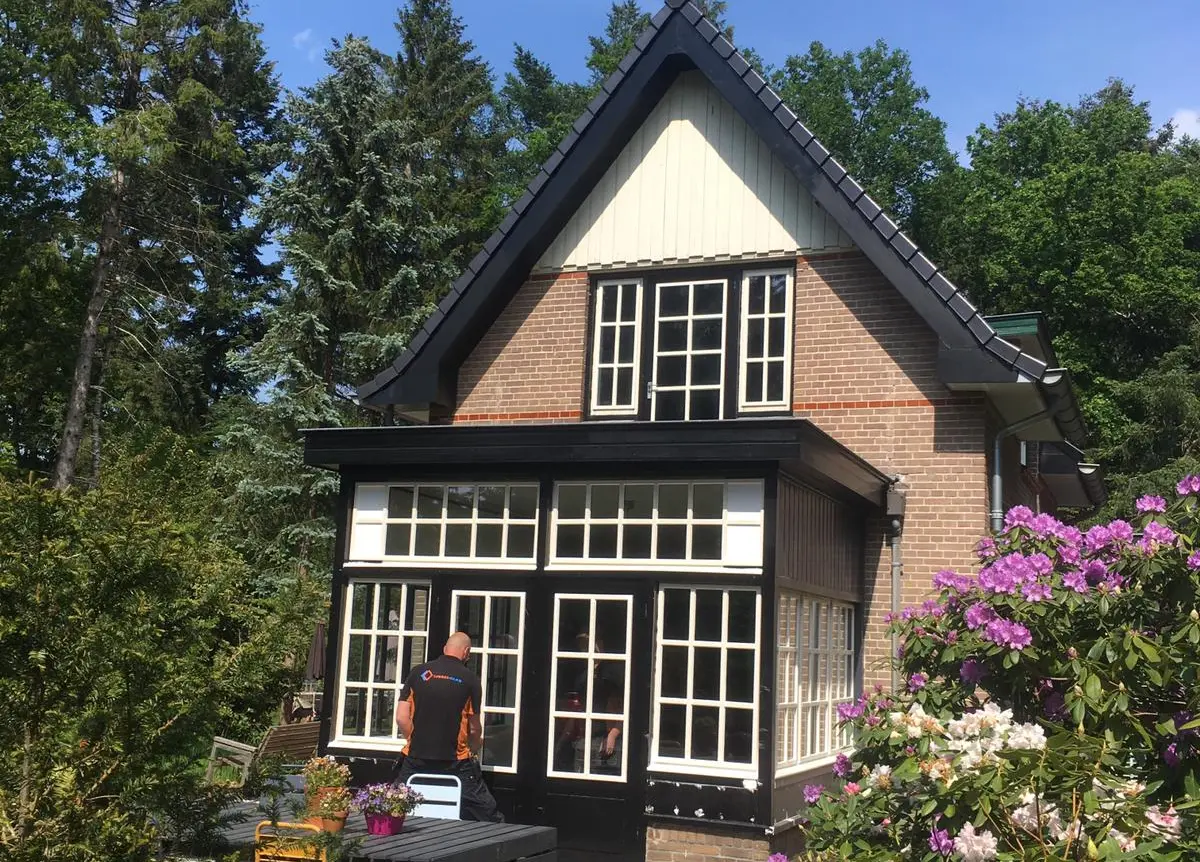 Dubbelglas installation