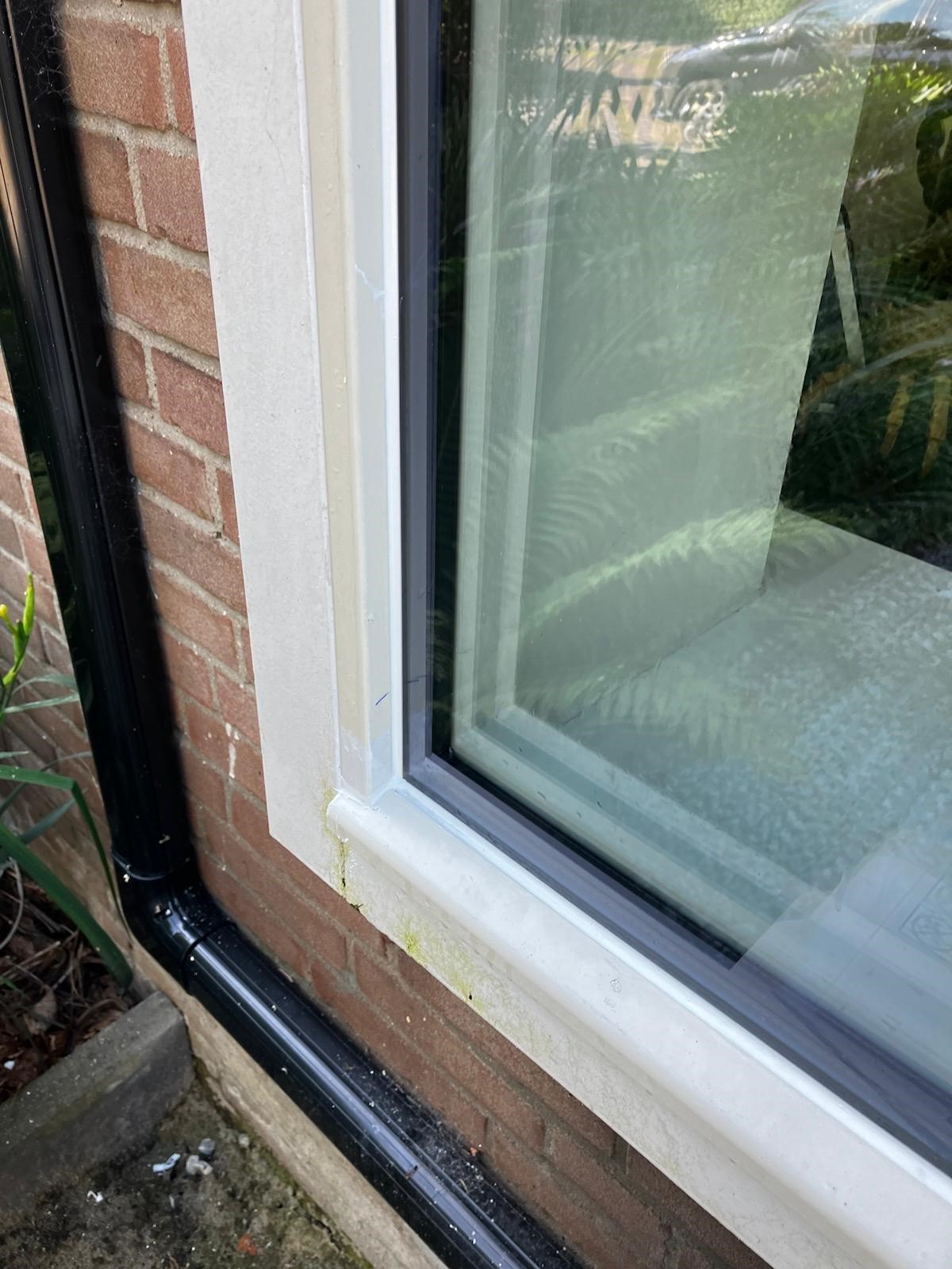 Zwarte afstandhouder