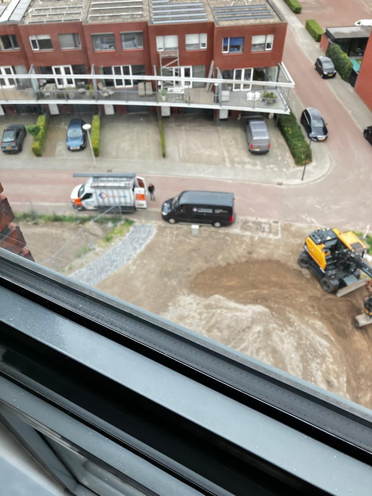 Zwarte afstandhouder