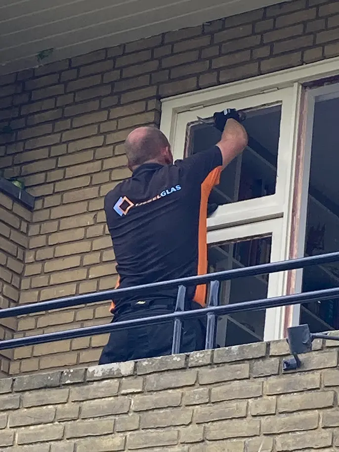 robbie aan het werk